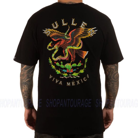4X, 5X: Sullen Viva Mexico Premium Fit SC4751 Short Sleeve Men`s T-shirt - Picture 1 of 7